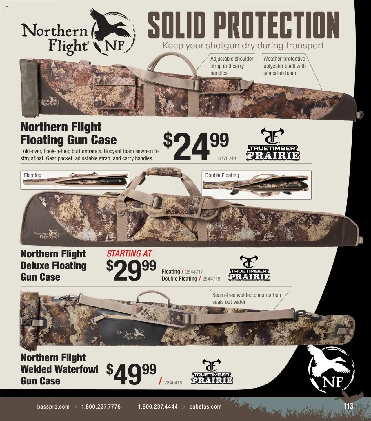 Cabela's Waterfowl 25 - valid from 01.10.2025 | Page: 113 | Products: Shotgun, Case, Gun, Waterfowl