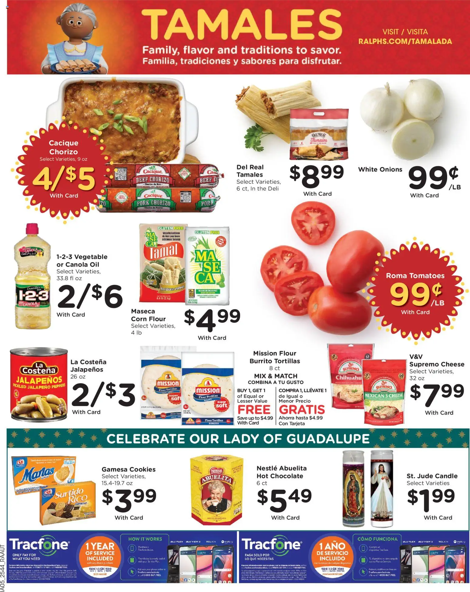 Ralphs Weekly Ad - valid from 03.12.2025 | Page: 15 | Products: Corn, Pork, Beef, Phone