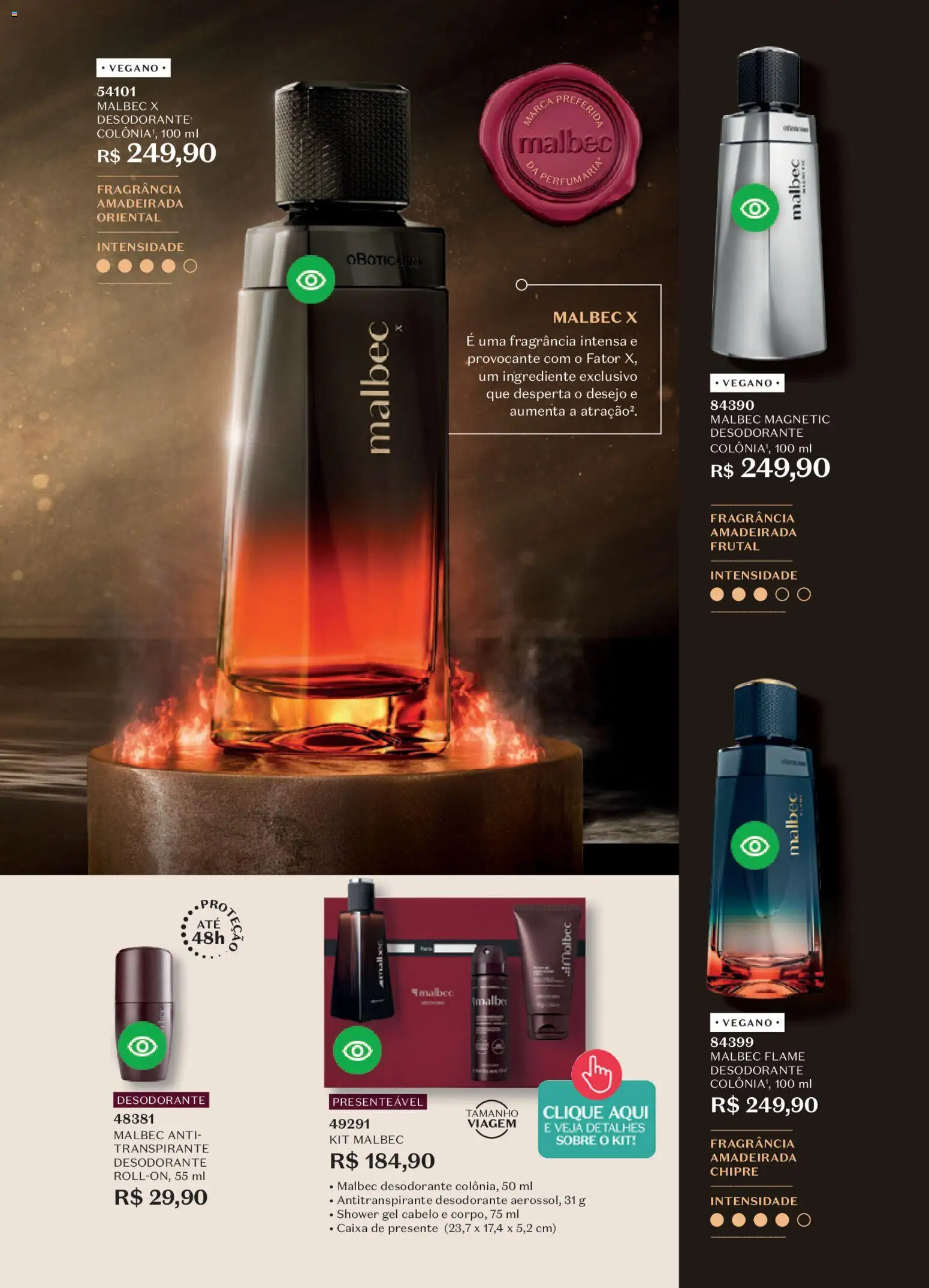 O Boticário Folheto - válido de 02.03.2026 | Página: 17 | Produtos: Fragrância, Desodorante, Caixa