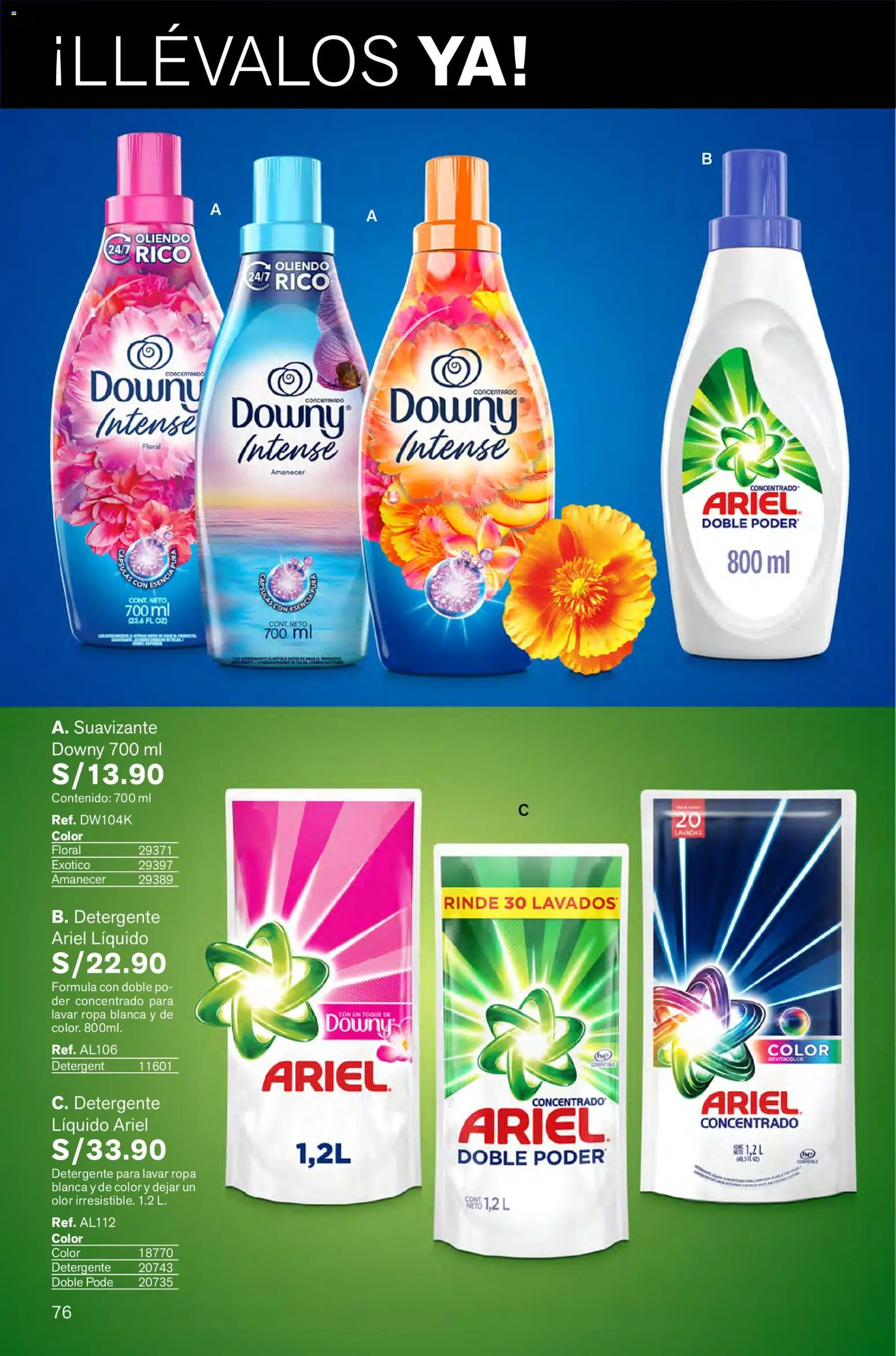 Catálogo Leonisa válido desde 26.12.2025 | Página: 76 | Productos: Detergente, Ropa