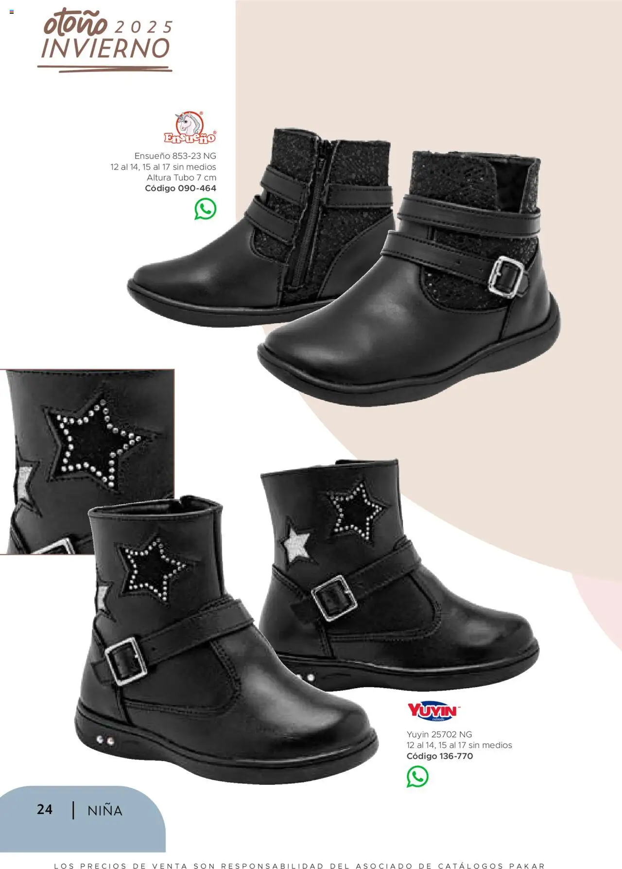 Nuevas ofertas de SC Pakar válidas en toda la República Mexicana desde el 24.07.2025. ¡Encuentra las mejores ofertas en SC Pakar - Catálogo Nina otoño / invierno! | Página: 24