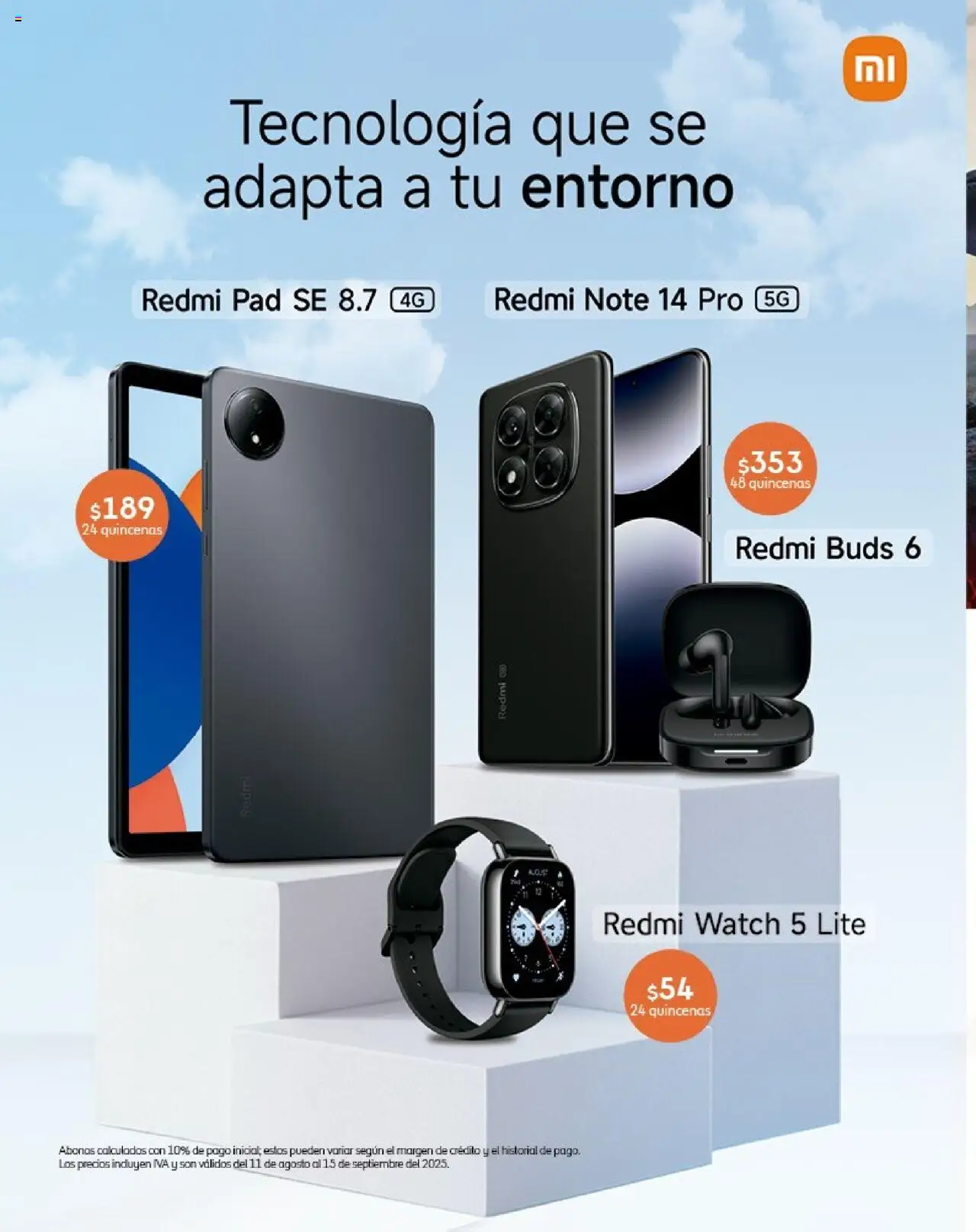 Nuevas ofertas de Coppel válidas en toda la República Mexicana desde el 11.08.2025. ¡Encuentra las mejores ofertas en Coppel - Catálogo Celulares y Computación! | Página: 7