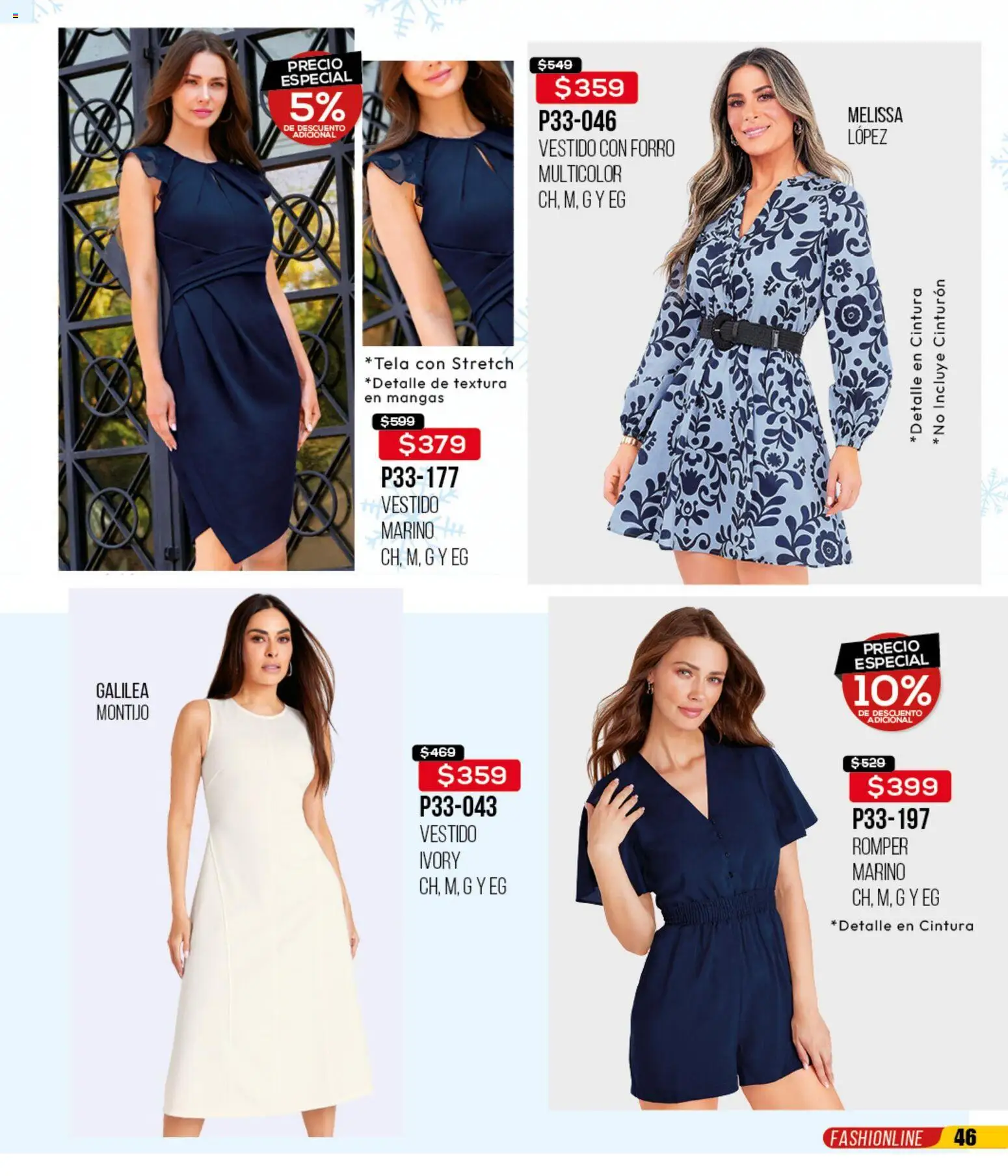 Nuevas ofertas de Cklass válidas en toda la República Mexicana desde el 15.12.2025. ¡Encuentra las mejores ofertas en Cklass catálogo Rebajas fin de año ropa! | Página: 47 | Productos: Cinturón, Vestido