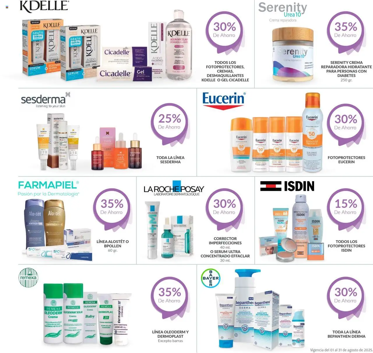 Nuevas ofertas de Farmacia Guadalajara válidas en toda la República Mexicana desde el 01.08.2025. ¡Encuentra las mejores ofertas en Farmacia Guadalajara - Catálogo Dermo! | Página: 3 | Productos: Crema, Té, Corrector, Agua micelar