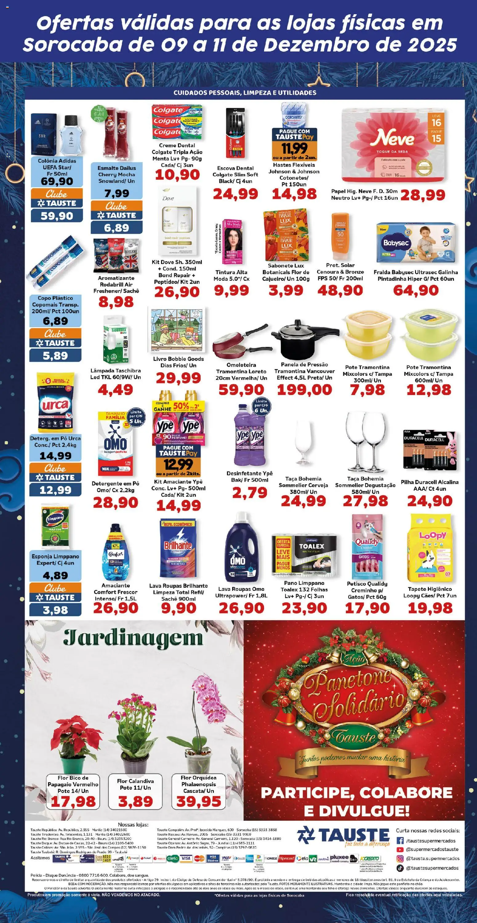 Tauste Folheto - válido de 09.12.2025 | Página: 5 | Produtos: Omeleteira, Bico, Cotonete, Dove