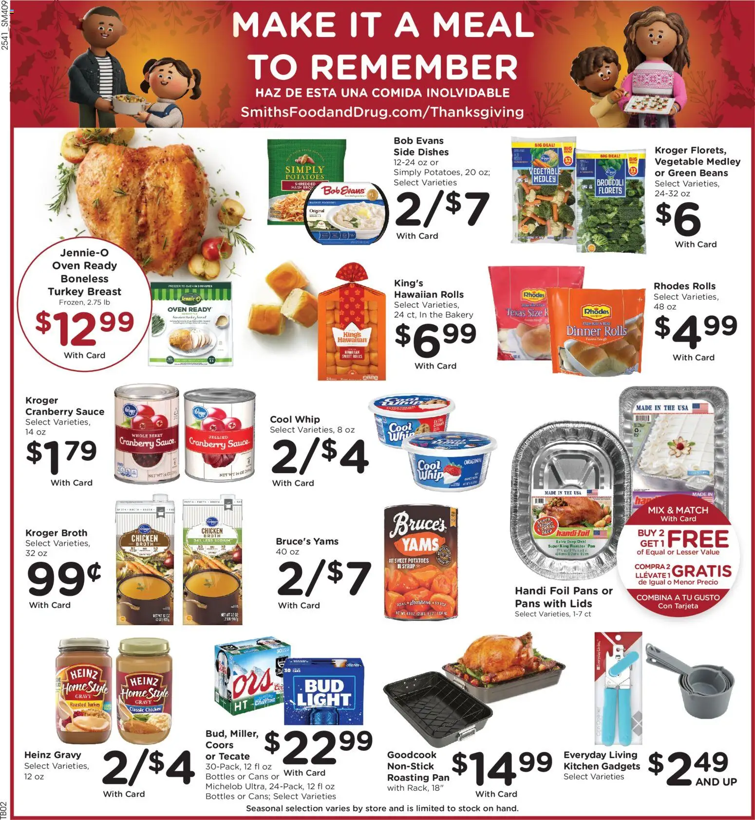 Smith's Weekly Ad - NM - valid from 12.11.2025 | Page: 4 | Products: Bakery, Pan, Sauce, Oven