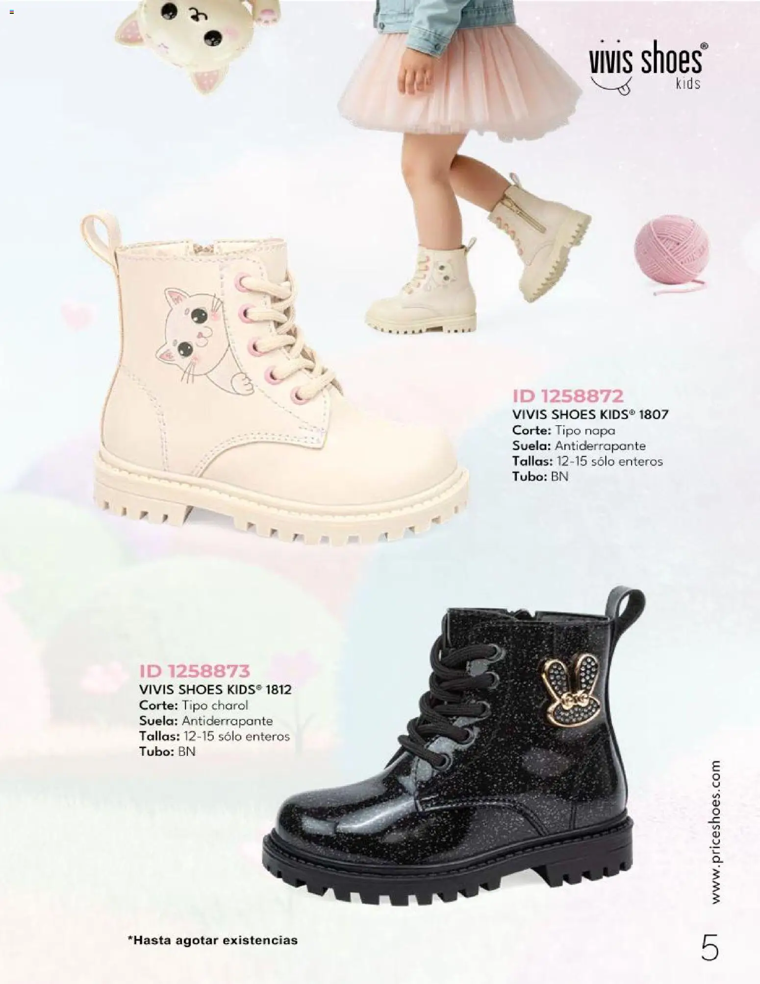 Nuevas ofertas de Price Shoes válidas en toda la República Mexicana desde el 06.12.2025. ¡Encuentra las mejores ofertas en Price Shoes catálogo Bebés! | Página: 5