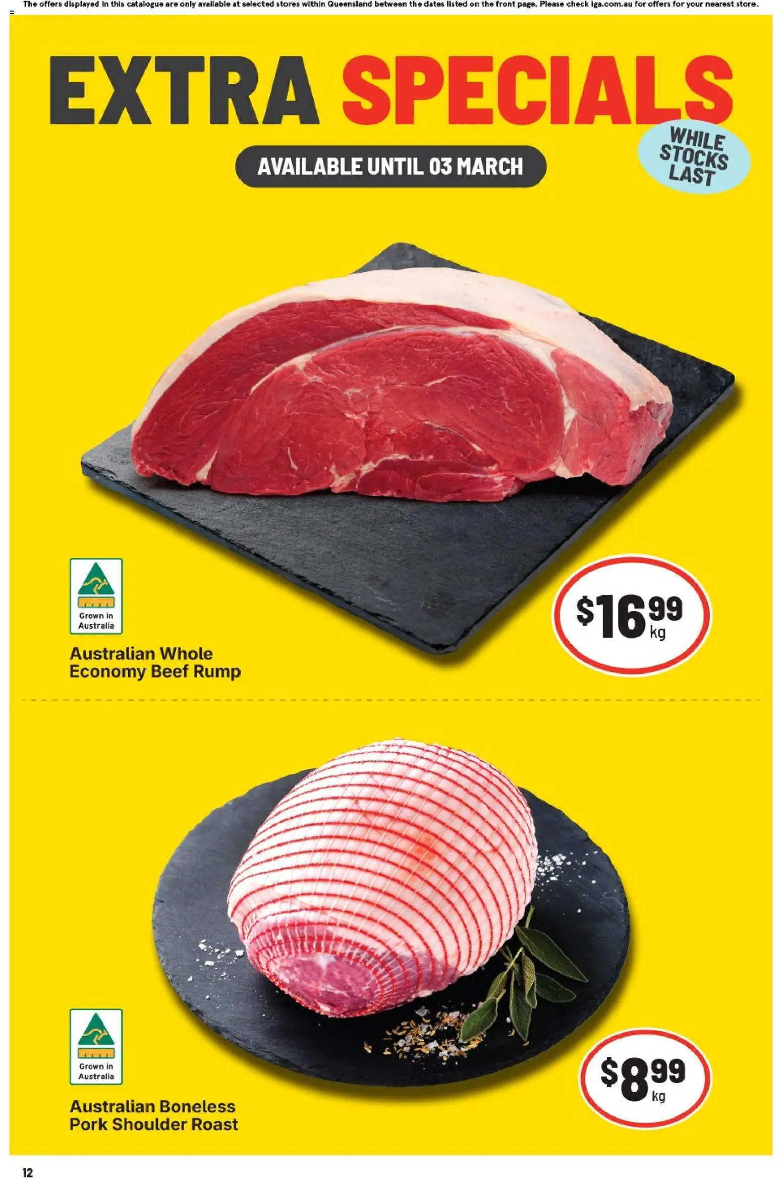 IGA catalogue - valid from 25.02.2026 | Page: 17 | Products: Pork, Beef