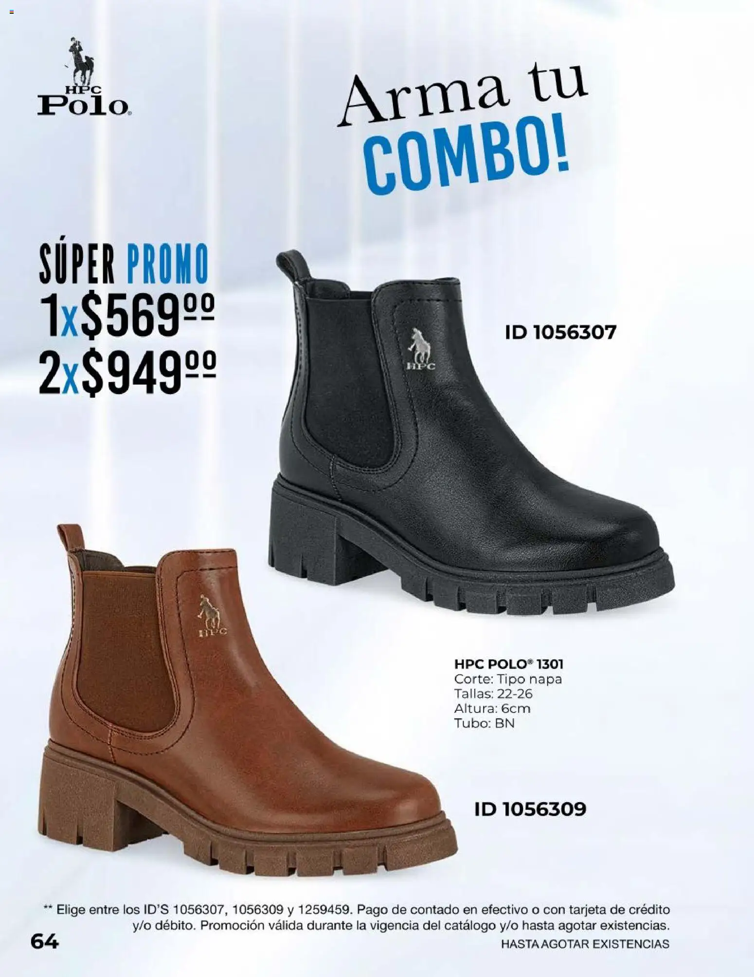Nuevas ofertas de Price Shoes válidas en toda la República Mexicana desde el 27.10.2025. ¡Encuentra las mejores ofertas en Price Shoes catálogo Todo en uno! | Página: 64