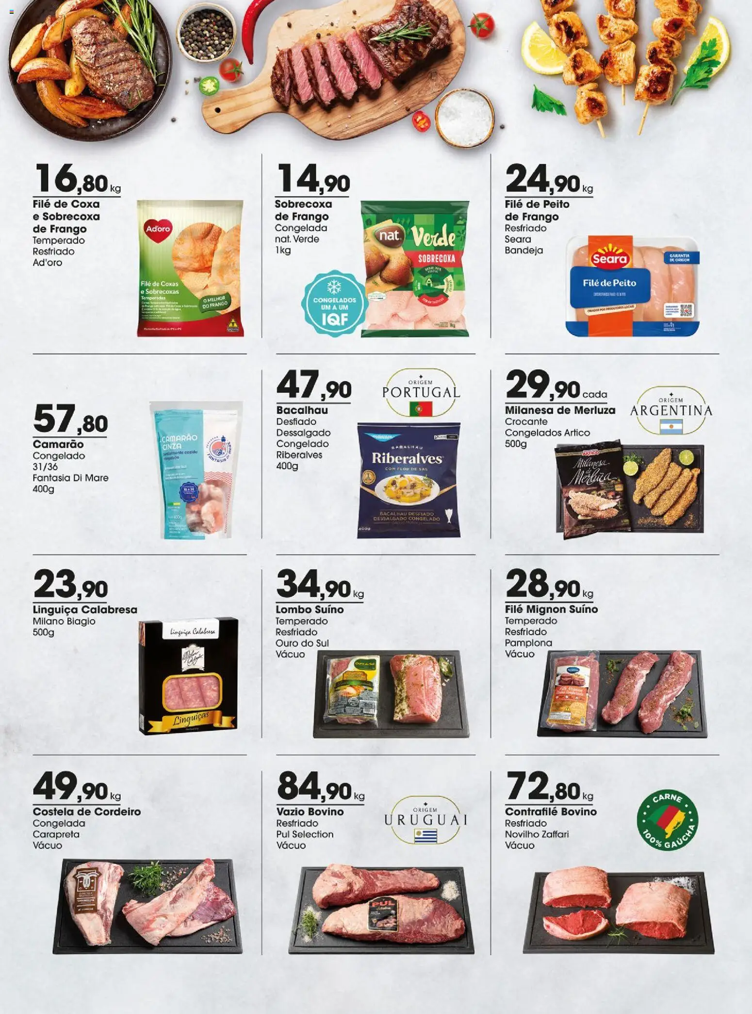 Zaffari Folheto - válido de 19.02.2026 | Página: 10 | Produtos: Bacalhau, Camarão, Fantasia, Sal