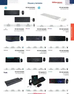 Vista previa de Office Depot catálogo 2026, nuevo folleto de la tienda, válido en México a partir del 12.01.2026 | Página: 167 | Productos: Mouse, Teclado
