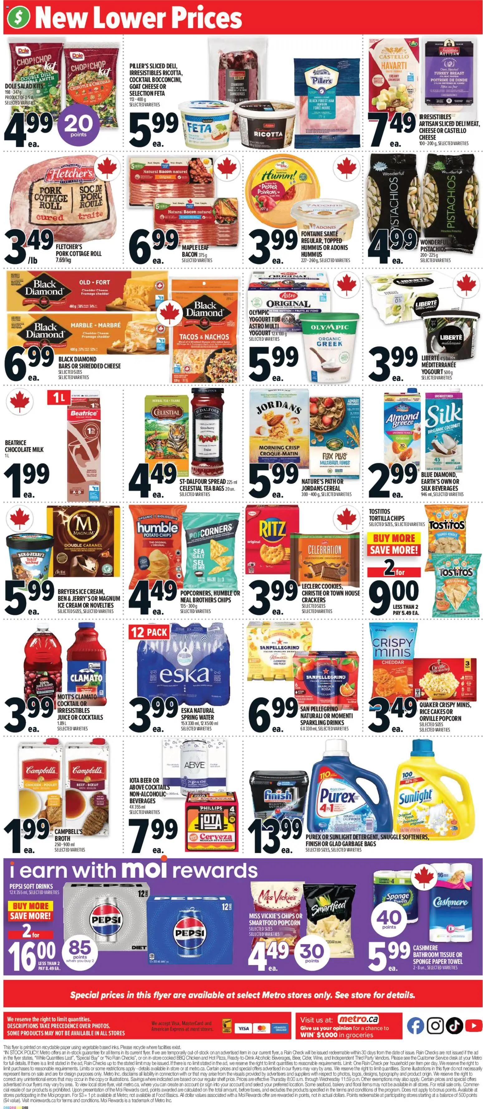 Metro flyer valid from 23.10.2025 | Page: 4 | Products: Rice, Shelf, Ham, Beer