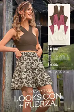 Leonisa - Catálogo -  Vista previa de la revista de la tienda Leonisa valido desde el 23.10.2025 | Página: 165 | Productos: Falda, Camiseta, Top, Café