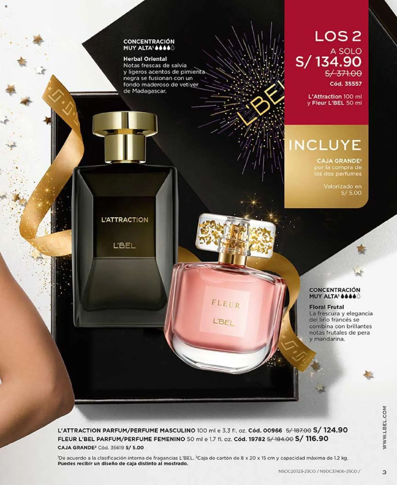 Catálogo L'Bel válido desde 14.11.2025 | Página: 3 | Productos: Caja