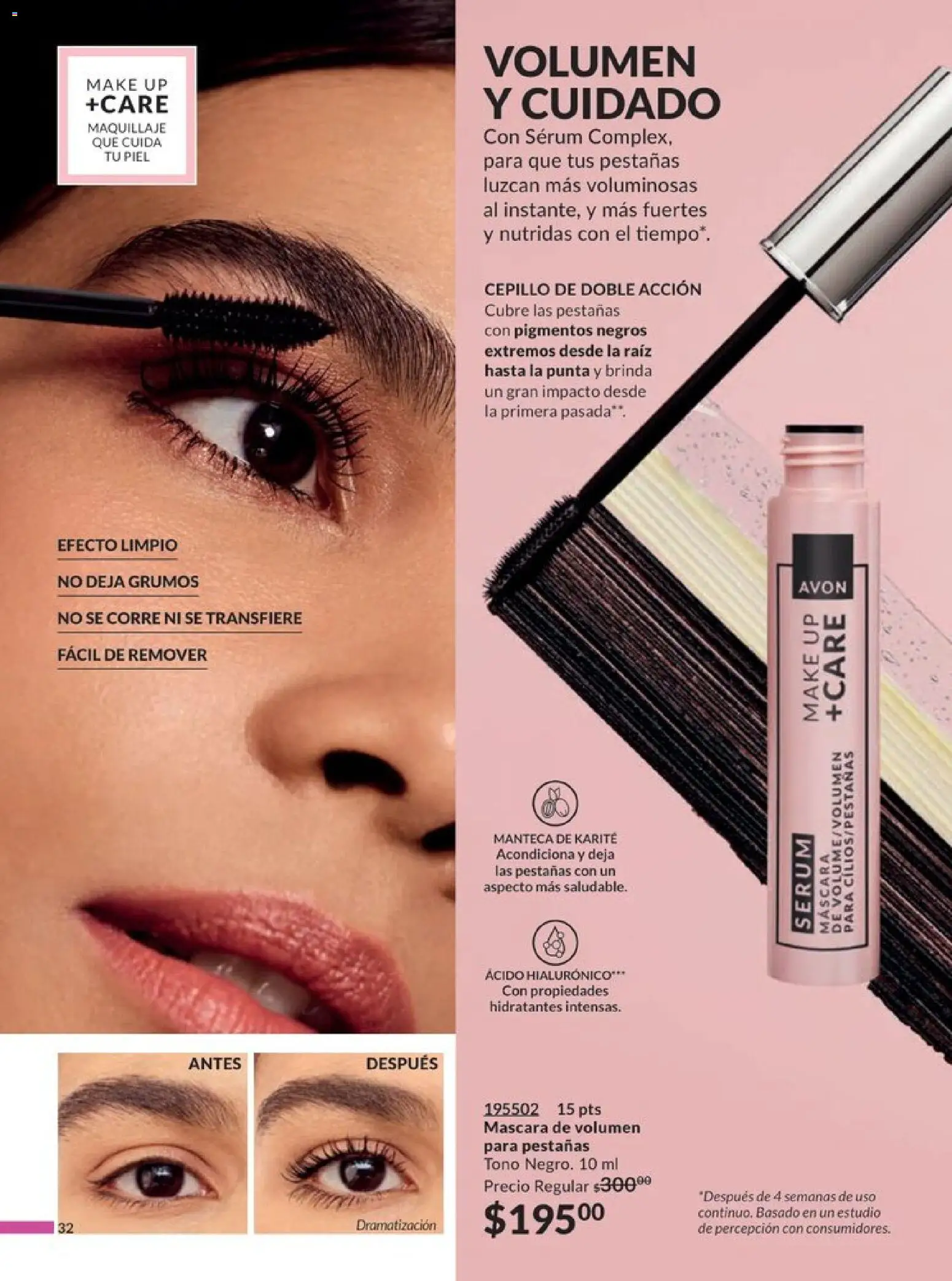 Nuevas ofertas de AVON válidas en toda la República Mexicana desde el 20.12.2025. ¡Encuentra las mejores ofertas en AVON campaña 1 2026! | Página: 37 | Productos: Serum, Cepillo, Máscara, Maquillaje