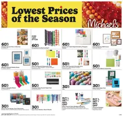 Preview of Michaels weekly flyer / circulaire from shop Michaels valid from 12.09.2025