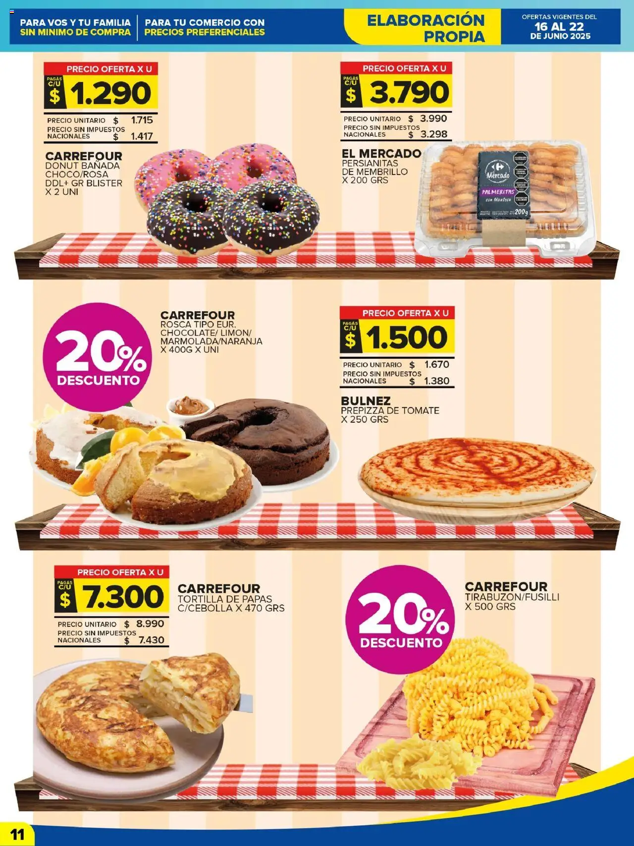 Carrefour Maxi catálogo │ válido desde el 16.06.2025 | Página: 11 | Productos: Tomate, Manteca