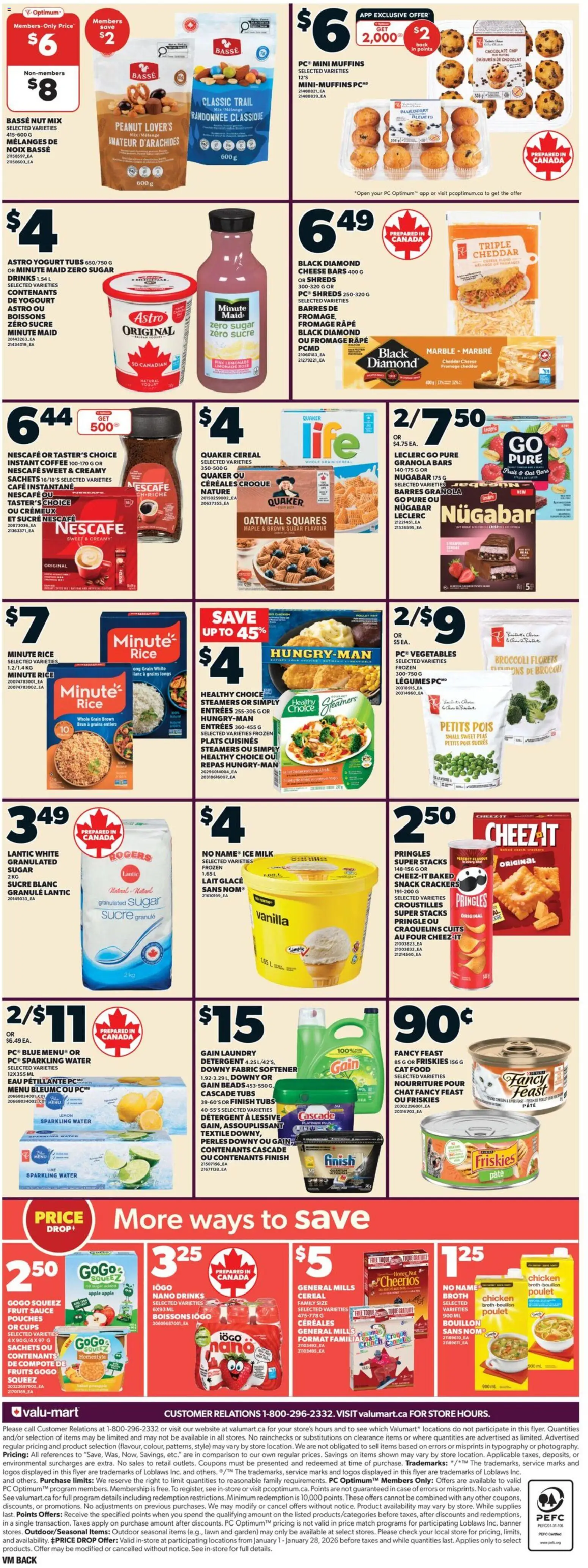 Valu Mart flyer valid from 15.01.2026 | Page: 2 | Products: PC, Case, Coffee, Chicken
