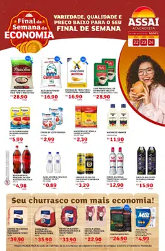 Encarte Assaí Atacadista - PR - Pré-Visualização do folheto da loja Assaí Atacadista, válido de 22.08.2025