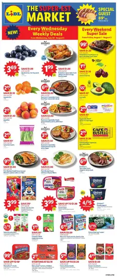 Preview of Lidl weekly ads valid from 30.07.2025
