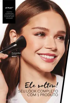 Mary Kay - Catálogo Março/Abril 2026 - Pré-Visualização do folheto da loja Mary Kay, válido de 01.03.2026 | Página: 40 | Produtos: Blush, Pincel
