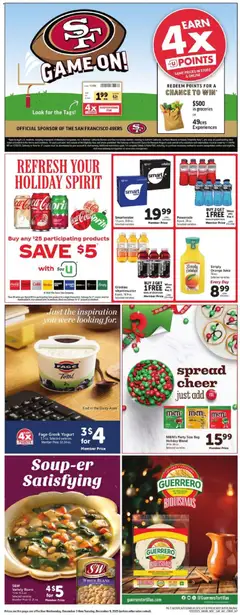 Preview of Safeway weekly ads valid from 03.12.2025 | Page: 7 | Products: Wc, Juice, Water, Game