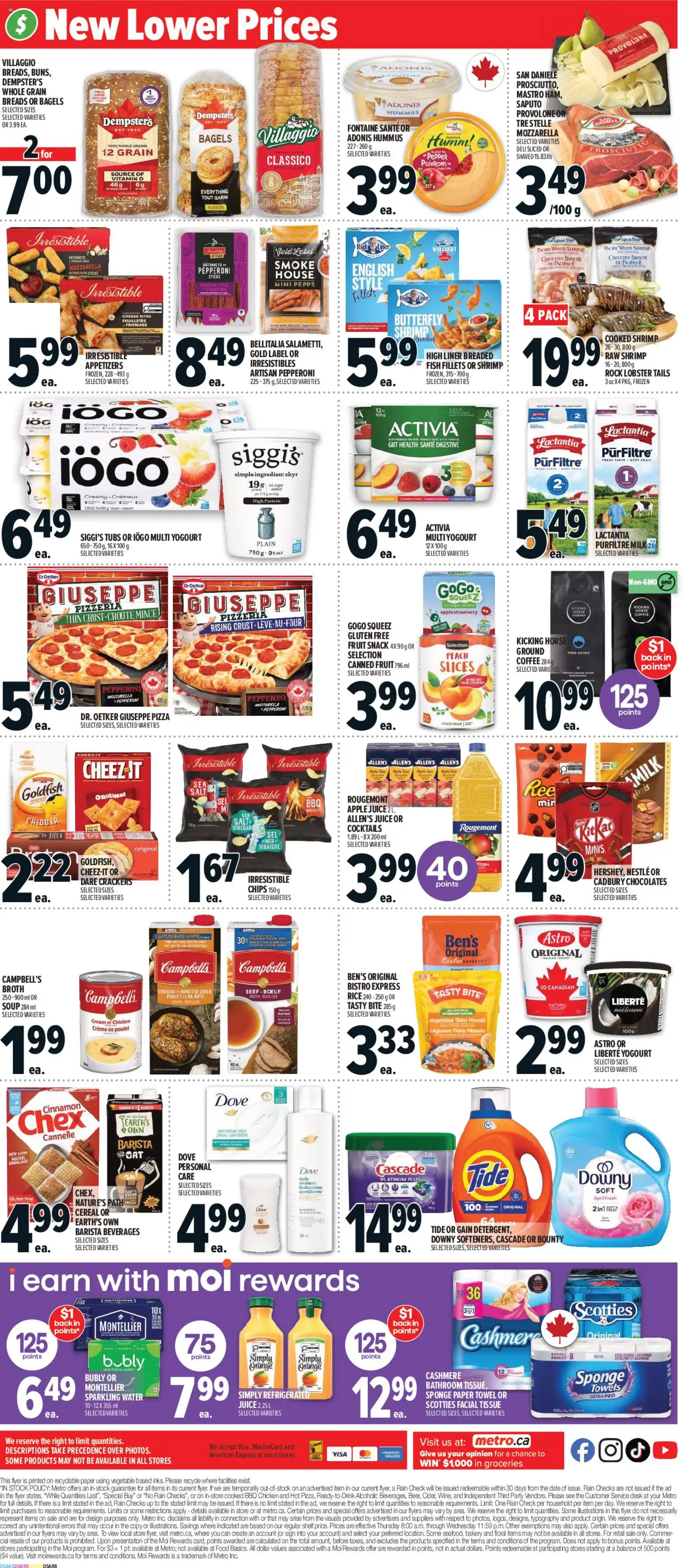 Metro flyer valid from 12.02.2026 | Page: 4 | Products: Cream, Bakery, Milk, Chicken