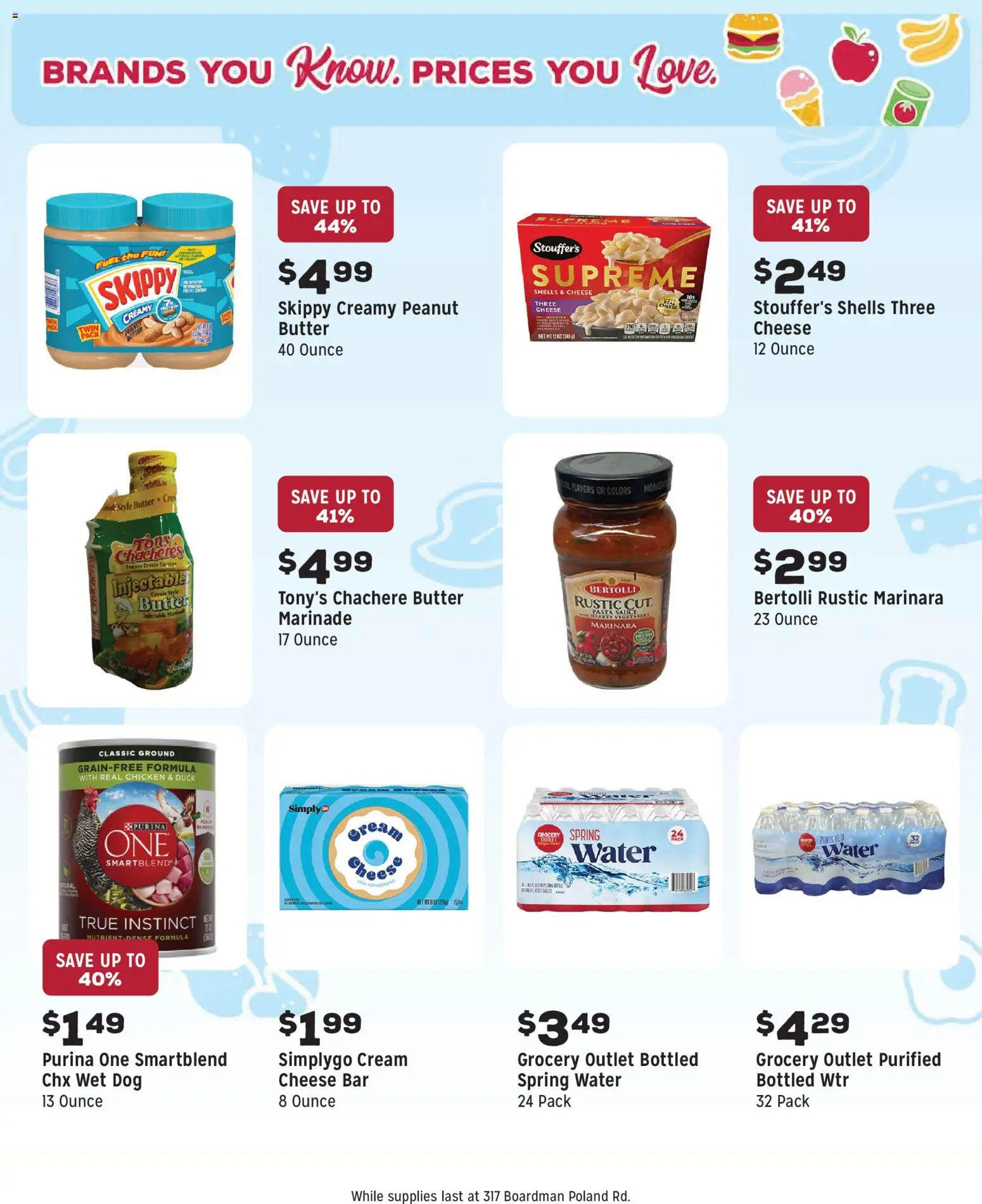 Grocery Outlet Weekly Ad - OH - valid from 26.11.2025 | Page: 12 | Products: Butter, Cheese, Pasta, Water