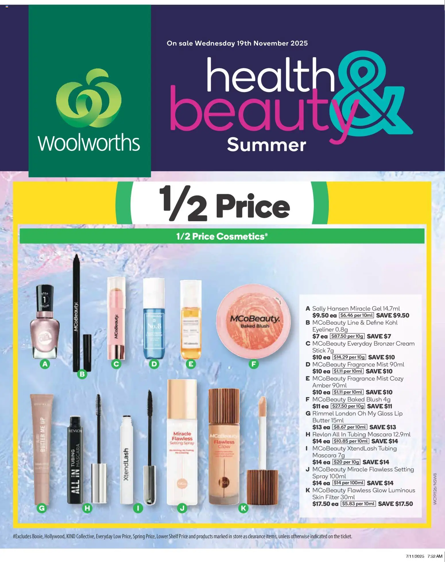 Woolworths catalogue - valid from 19.11.2025 | Page: 2 | Products: Bronzer, Blush, Mascara, Cream