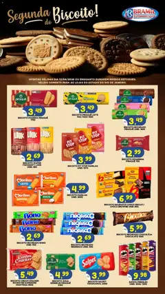 Bramil Supermercados ofertas Segunda do Biscoito - Pré-Visualização do folheto da loja Bramil Supermercados, válido de 13.04.2026