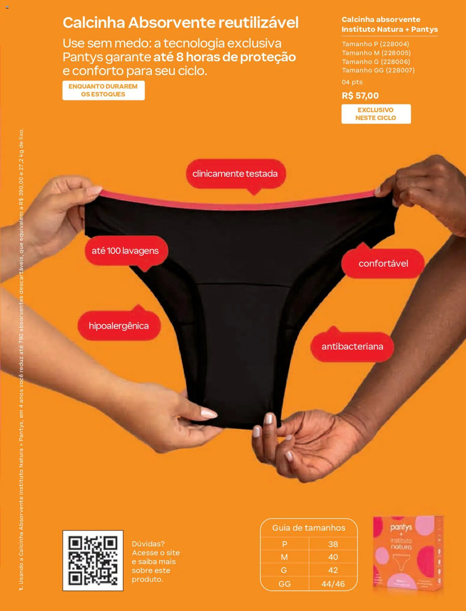 Natura Folheto - válido de 19.02.2026 | Página: 7 | Produtos: Absorvente