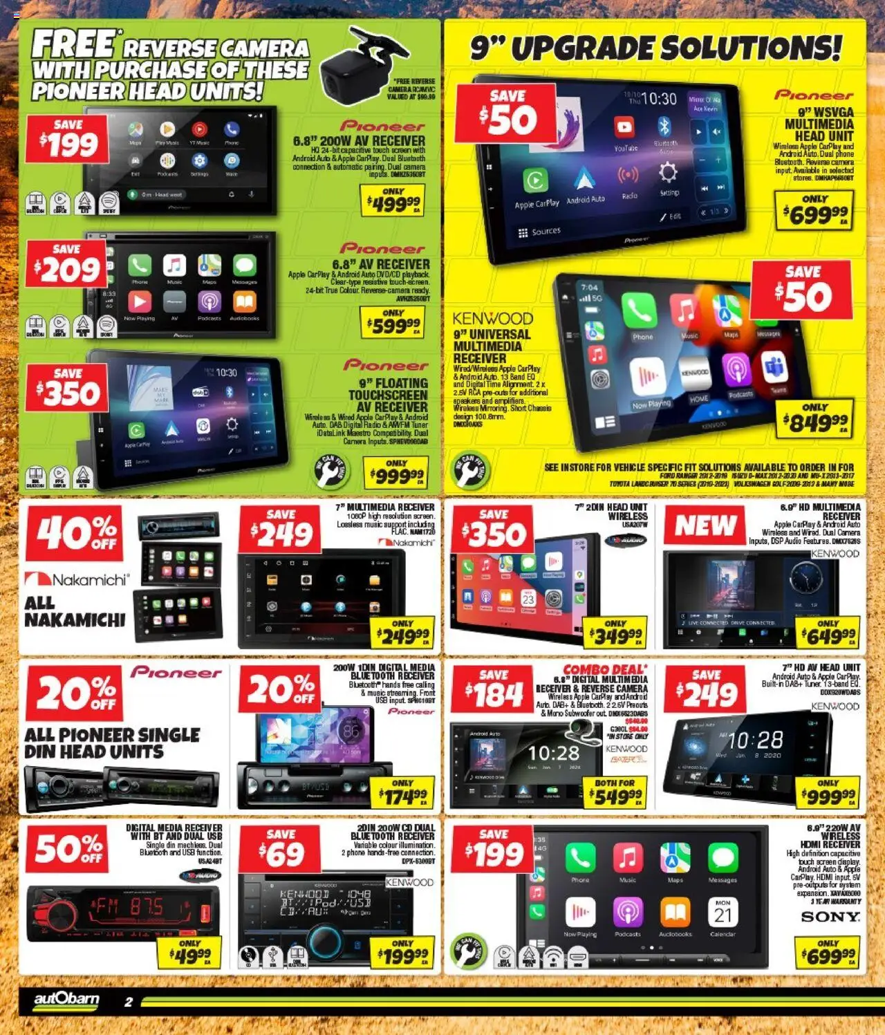 Autobarn catalogue - valid from 10.09.2025 | Page: 2 | Products: Phone, Camera, Usb, Screen