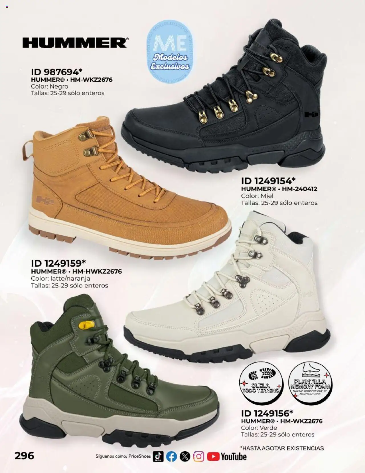 Nuevas ofertas de Price Shoes válidas en toda la República Mexicana desde el 19.10.2025. ¡Encuentra las mejores ofertas en Price Shoes catálogo Exclusivos 2025! | Página: 296