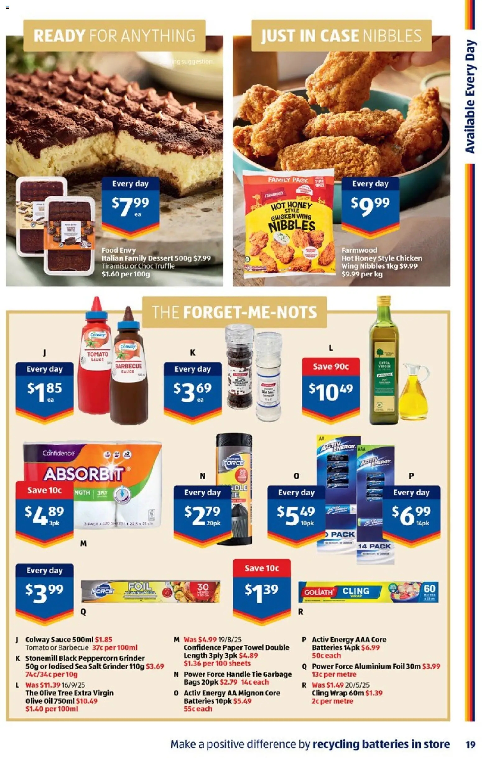 Aldi catalogue - valid from 24.12.2025 | Page: 19 | Products: Aluminium foil, Honey, Olive oil, Case