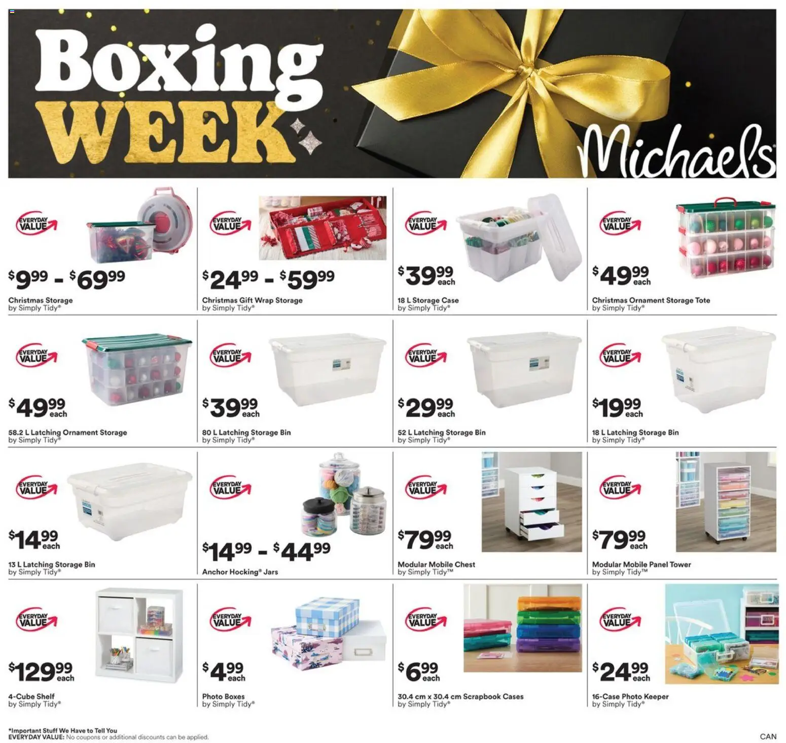 Michaels Ad - valid from 26.12.2025 | Page: 8 | Products: Shelf, Anchor, Peach, Case
