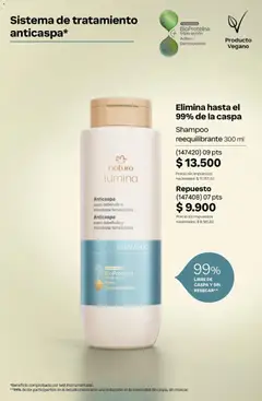 Vista previa Natura Catálogo Ciclo 4/2026 válido desde el 01.04.2026 | Página: 268 | Productos: Shampoo