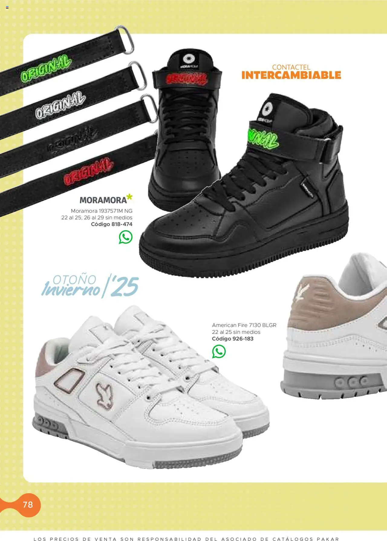 Nuevas ofertas de SC Pakar válidas en toda la República Mexicana desde el 24.07.2025. ¡Encuentra las mejores ofertas en SC Pakar - Catálogo Casual otoño / invierno! | Página: 78