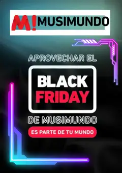 Vista previa Musimundo Black Friday válido desde el 27.11.2025