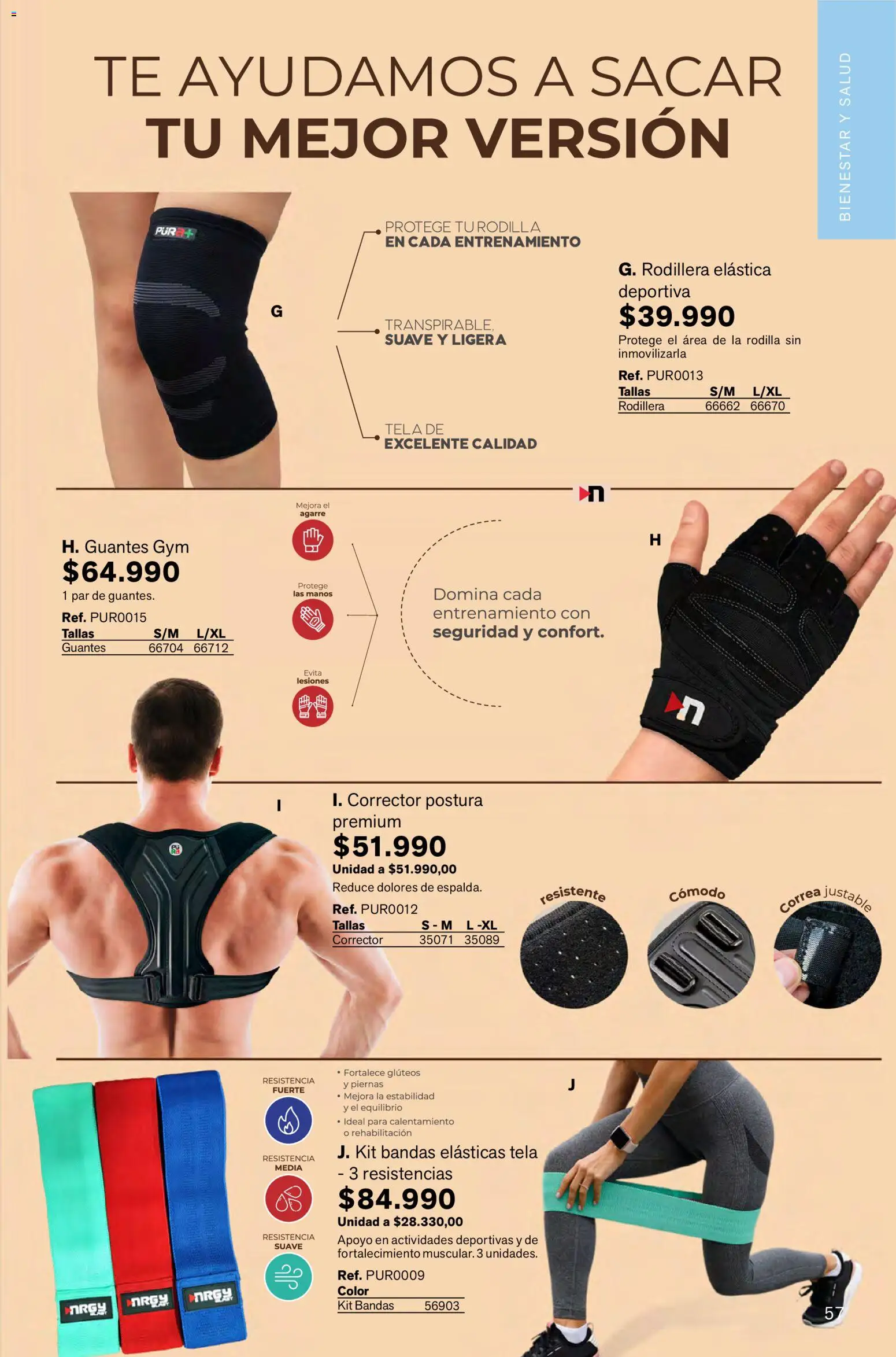 Leonisa revista - valida desde el 05.02.2026 | Página: 57 | Productos: Té, Guantes, Corrector