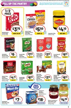 Preview of IGA catalogue  - valid from 18.03.2026 | Page: 18 | Products: Granola, Oats, Vegemite, Up & go