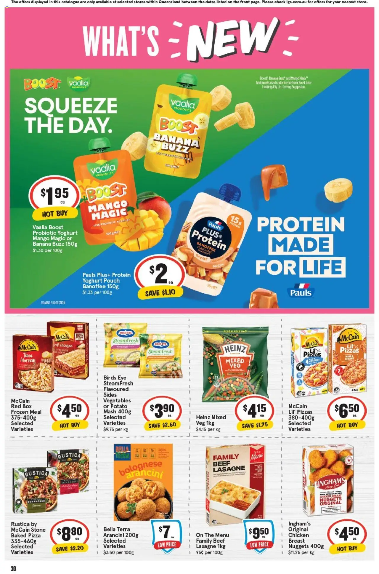 IGA catalogue - valid from 15.10.2025 | Page: 29 | Products: Juice, Vegetables, Mango, Tuna
