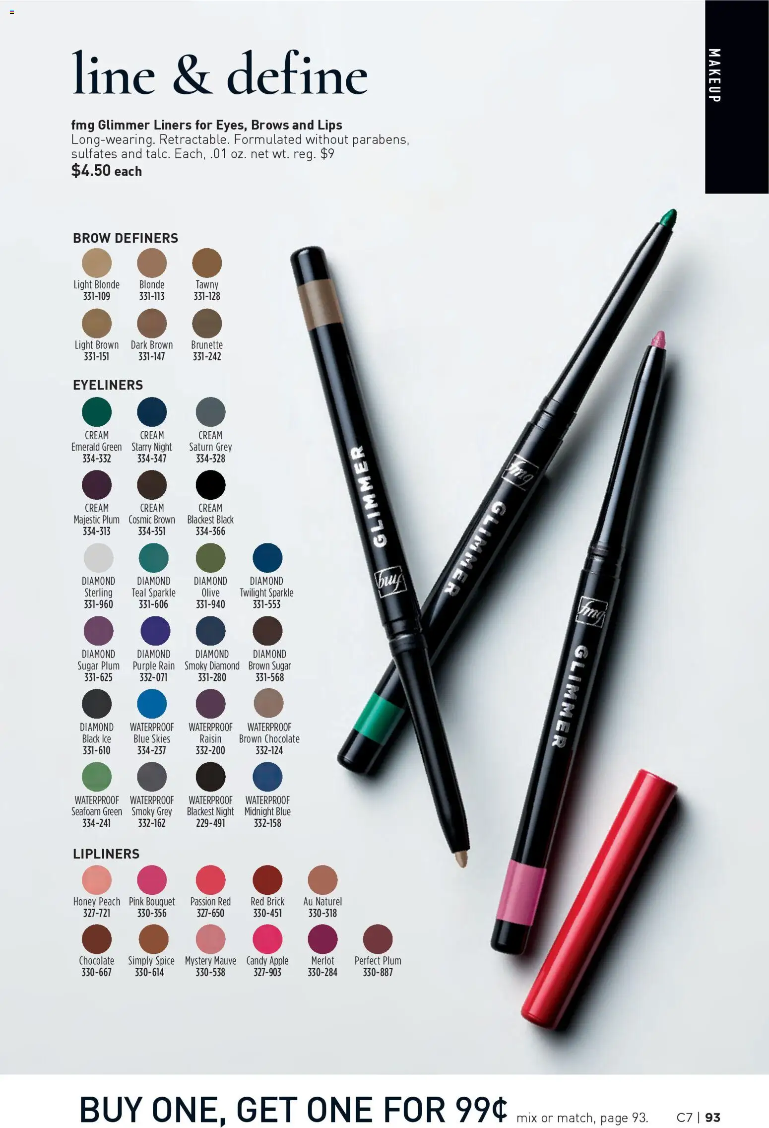 Avon Brochure - valid from 25.03.2026 | Page: 93 | Products: Chocolate, Cream, Sugar, Peach