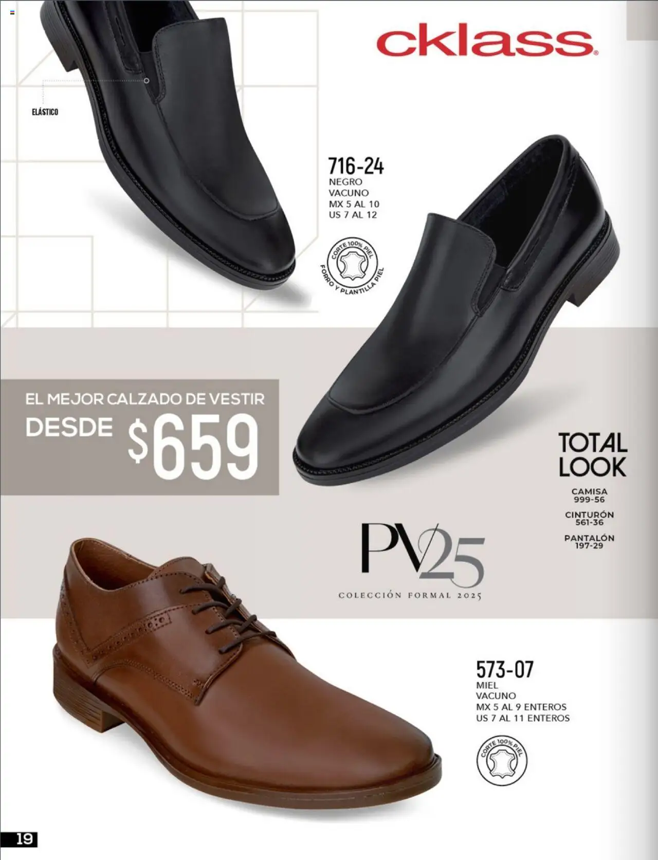 Nuevas ofertas de Cklass válidas en toda la República Mexicana desde el 06.01.2025. ¡Encuentra las mejores ofertas en Cklass catálogo Calzado Caballero! | Página: 11 | Productos: Cinturón, Camisa