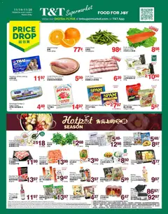Preview of T&T Supermarket weekly flyer / circulaire from shop T&T Supermarket valid from 14.11.2025