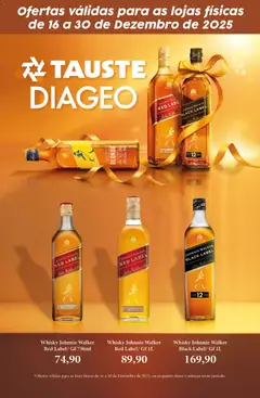 Tauste - Ofertas Especial Diageo - Pré-Visualização do folheto da loja Tauste, válido de 16.12.2025