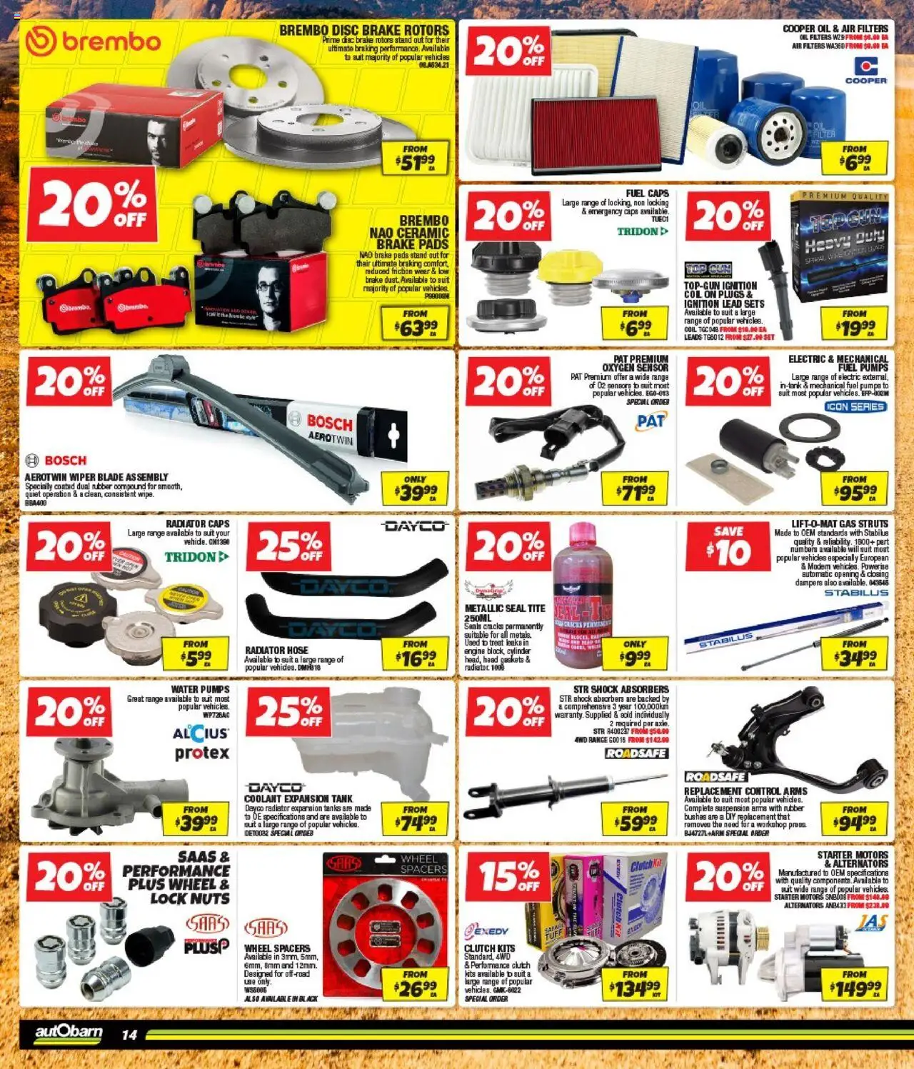 Autobarn catalogue - valid from 10.09.2025 | Page: 14 | Products: Wine, Pumps, Suit, Modem
