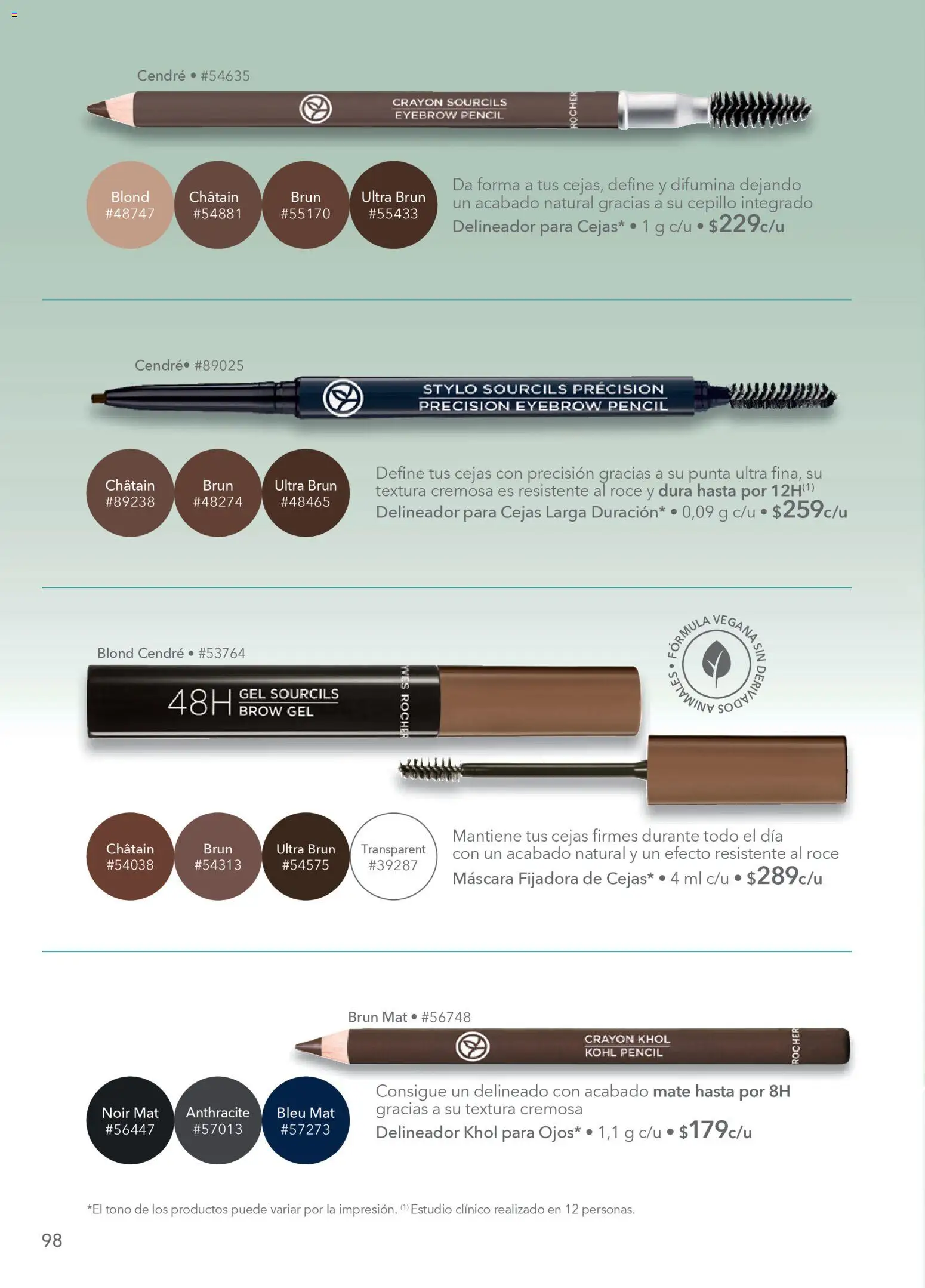 Nuevas ofertas de Yves Rocher válidas en toda la República Mexicana desde el 30.12.2025. ¡Encuentra las mejores ofertas en Yves Rocher campaña 1 2026! | Página: 100 | Productos: Cepillo, Máscara, Mate, Delineador