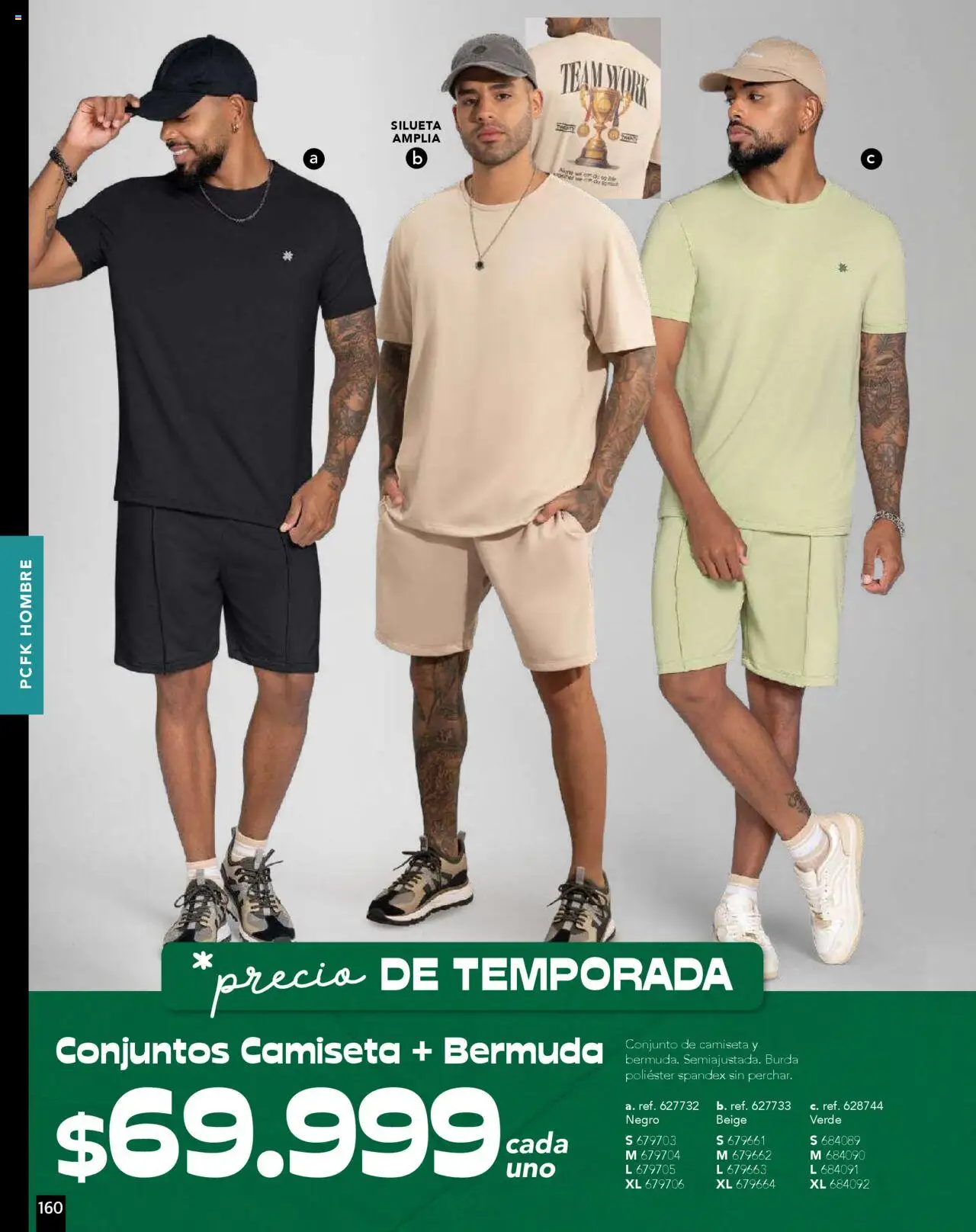 Pacifika revista - valida desde el 25.09.2025 | Página: 184 | Productos: Bermuda, Camiseta, Conjunto