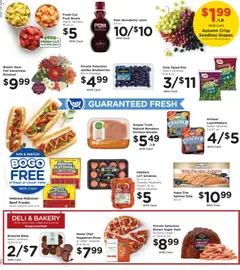 Preview of Kroger weekly ads valid from 29.10.2025 | Page: 12 | Products: Bakery, Ham, Juice, Brownie Bites