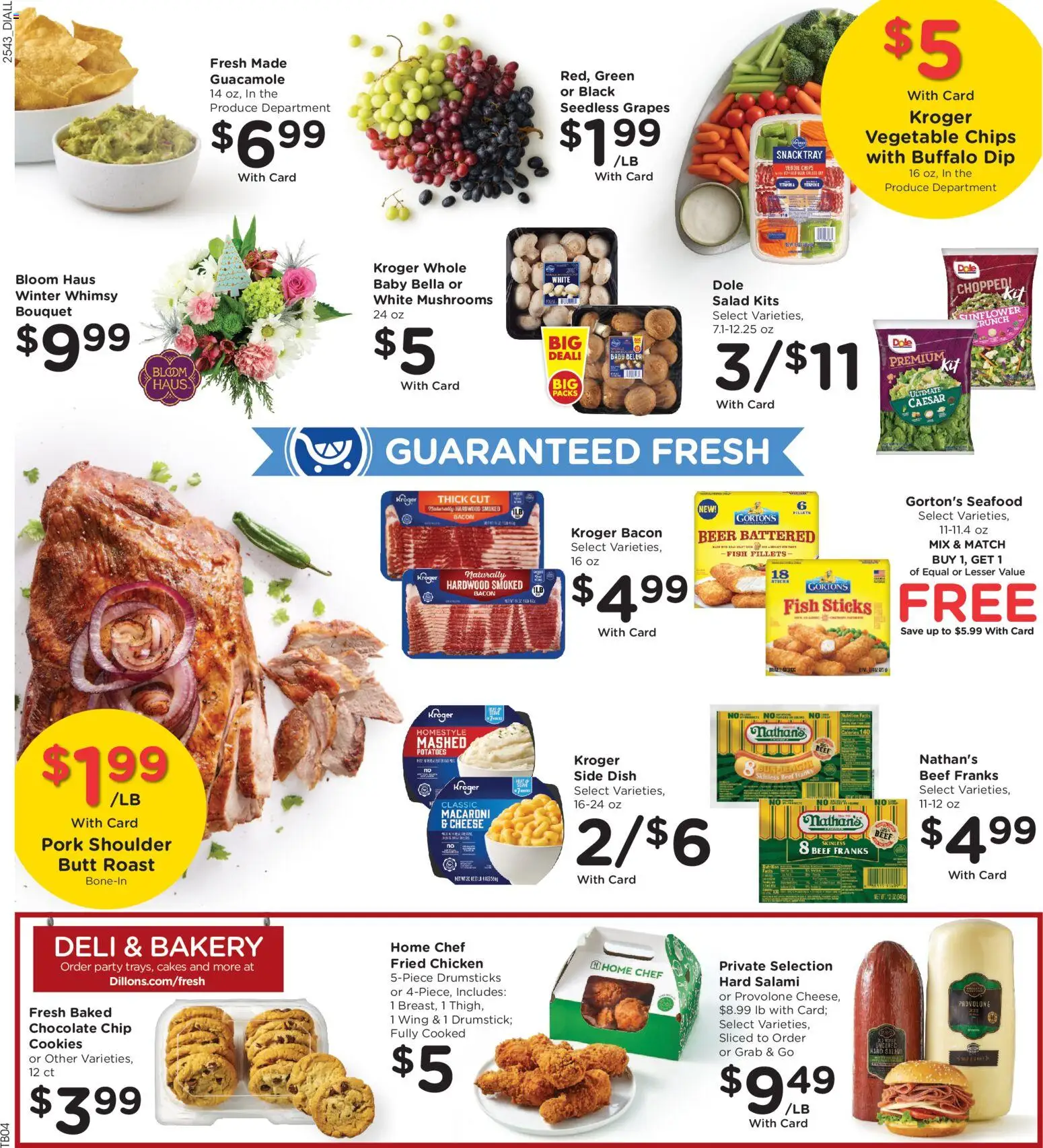 Dillons Weekly Ad - KS - valid from 28.11.2025 | Page: 7 | Products: Bakery, Pork, Chips, Grapes
